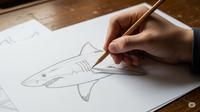 How to draw a shark. (Image: Gemini AI)