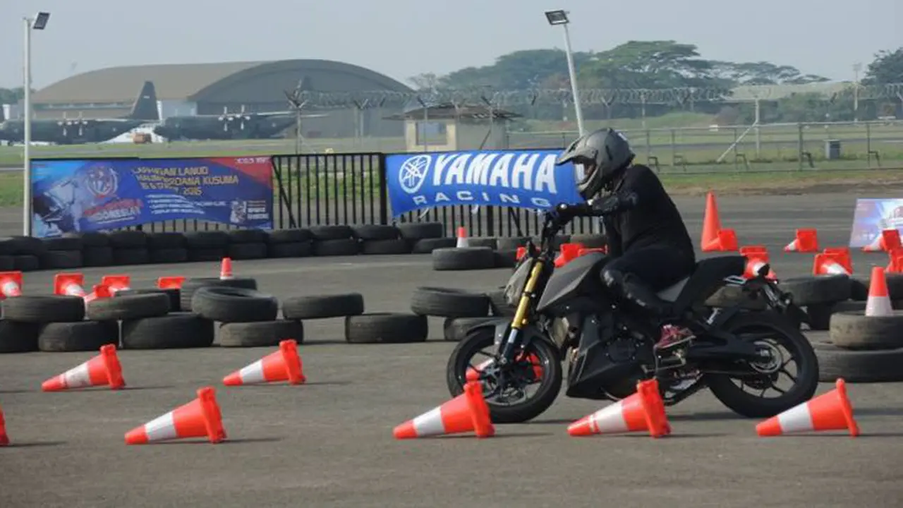 Yamaha Xabre Beraksi di Lanud Halim