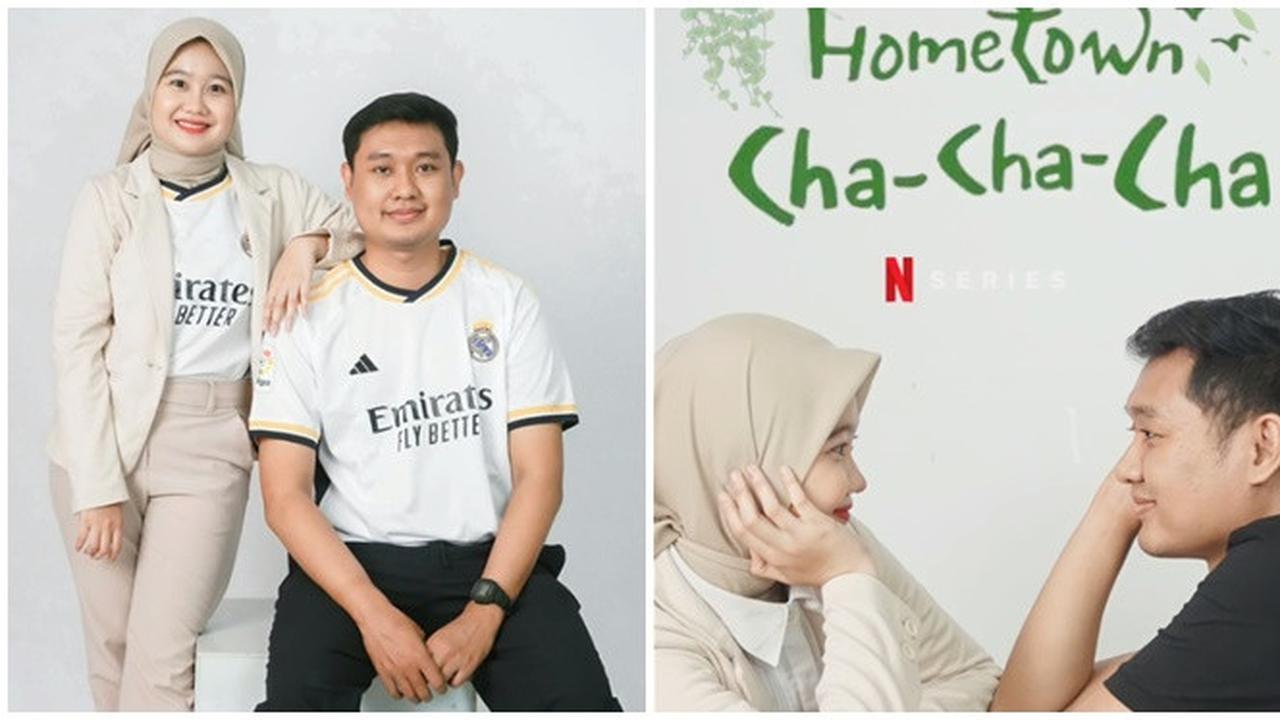 Pasangan Ini Ubah Foto Prewedding Jadi Poster Drakor, 6 Hasilnya Keren