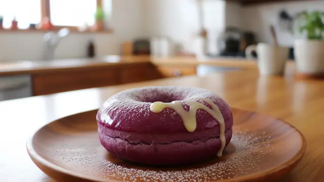 Resep Donat Ubi Ungu Tanpa Mixer (AI Generate)