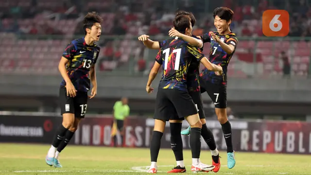 Timnas Indonesia U-17 vs Timnas Korea Selatan U-17
