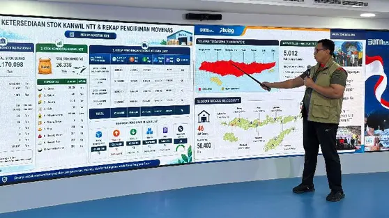 Bulog Pastikan Beras untuk Korban Gempa NTT Aman, Stok Hampir 94 Ribu Ton
