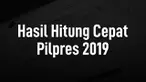 Hasil hitung cepat untuk Pemilu 2019 hampir selesai, berikut beberapa hasil hitung cepat dari berbagai lembaga survei.