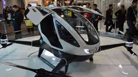 EHang 184, drone pertama yang mampu membawa penumpang (sumber: techcrunch.com)