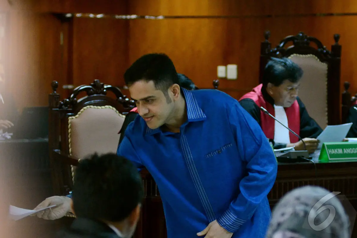 Nazaruddin Jelaskan Istilah 'Ngebom' di Sidang Anas 