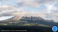 Gunung Semeru mengalami erupsi pada Senin pagi (3/6/2024), pukul 06.18 WIB. (Liputan6.com/ Dok PVMBG)
