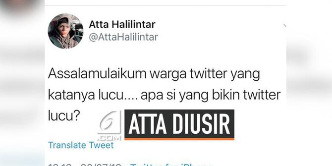 VIDEO: Kembali Aktif di Twitter, Atta Halilintar 'Diusir' Warganet