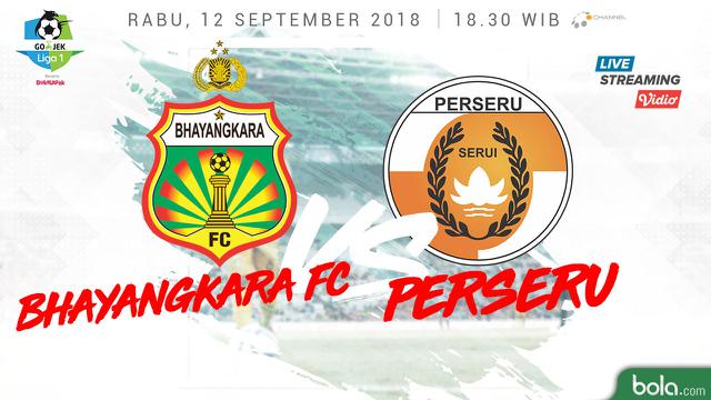 Bhayangkara FC Vs Perseru Serui