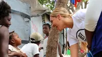 Beyonce Kunjungi Korban Gempa Haiti Bersama PBB