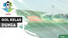 Dua gol kelas dunia hadir saat duel yang terjadi antara PSMS Medan Vs Persija Jakarta.