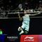 Alwi Farhan membuat kejutan besar dengan mengandaskan Shi Yu Qi di babak kedua Singapore Open 2026. (Dok. PBSI)