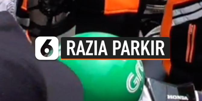 VIDEO: Razia Parkir Liar Ricuh, 1 Orang Diamankan Polisi