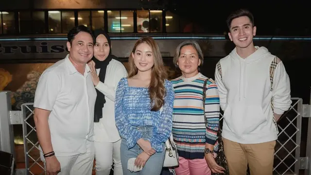 6 Potret Natasha Wilona dan Verrell Bramasta Hadiri Acara yang Sama, Didoakan Balikan