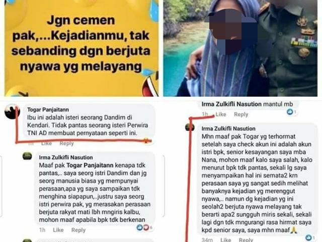 Di Mata Teman Sekolah Begini Sosok Istri Dandim Kendari Yang Dicopot Hot Liputan6 Com