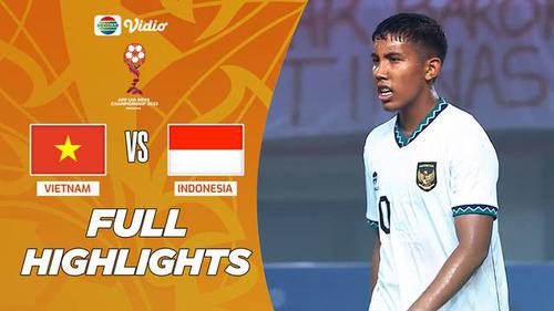 VIDEO: Timnas Indonesia U-19 Bermain Imbang Tanpa Gol Lawan Vietnam di Piala AFF U-19