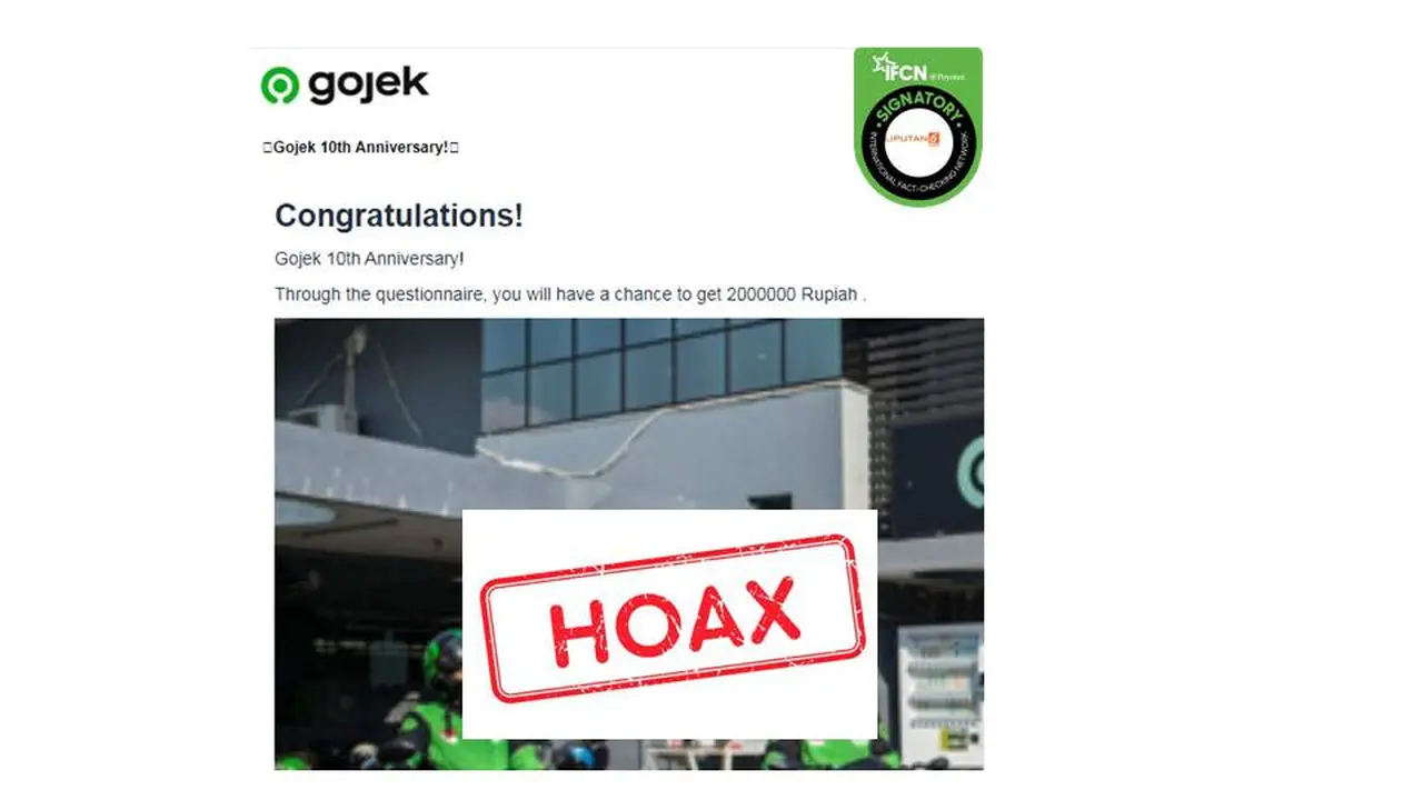 Cek Fakta Gojek