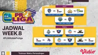Link Live Streaming Pertandingan PLN Mobile Proliga Pekan ke-8 di Vidio, 4-6 Maret 2022