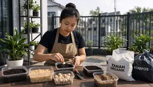 Cara Menanam Bawang Putih di Thinwall Bekas, Solusi Berkebun di Ruang Sempit