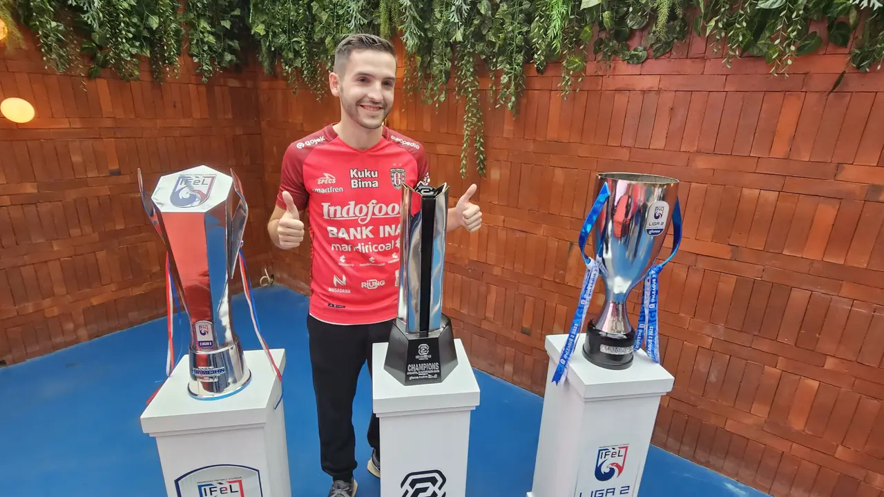 Eks Barcelona Ikut Kompetisi Sepak Bola Virtual IFeL, Perkuat Bali United