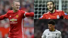 Inggris dikenal mampu menghasilkan striker yang memiliki kualitas yang mumpuni. Muali dari Michael Owen, Alan Shearer hingga Wayne Rooney. Tak mengherankan banyak striker berkebangsaan Inggris ditebus dengan harga  mahal. (Kolase Foto AFP)