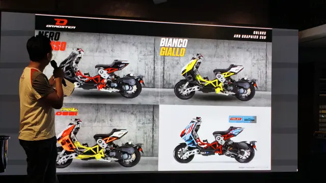 Italjet tawarkan cashback, diskon aksesoris, cicilan 0%, hingga paket eksklusif MotoGP bagi pembeli Dragster 250 di IMOS 2025  (Muhamad Ridwan/Liputan6.com).