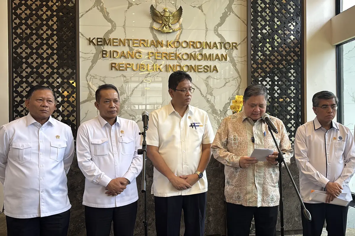 Menteri Koordinator Bidang Perekonomian Airlangga Hartarto