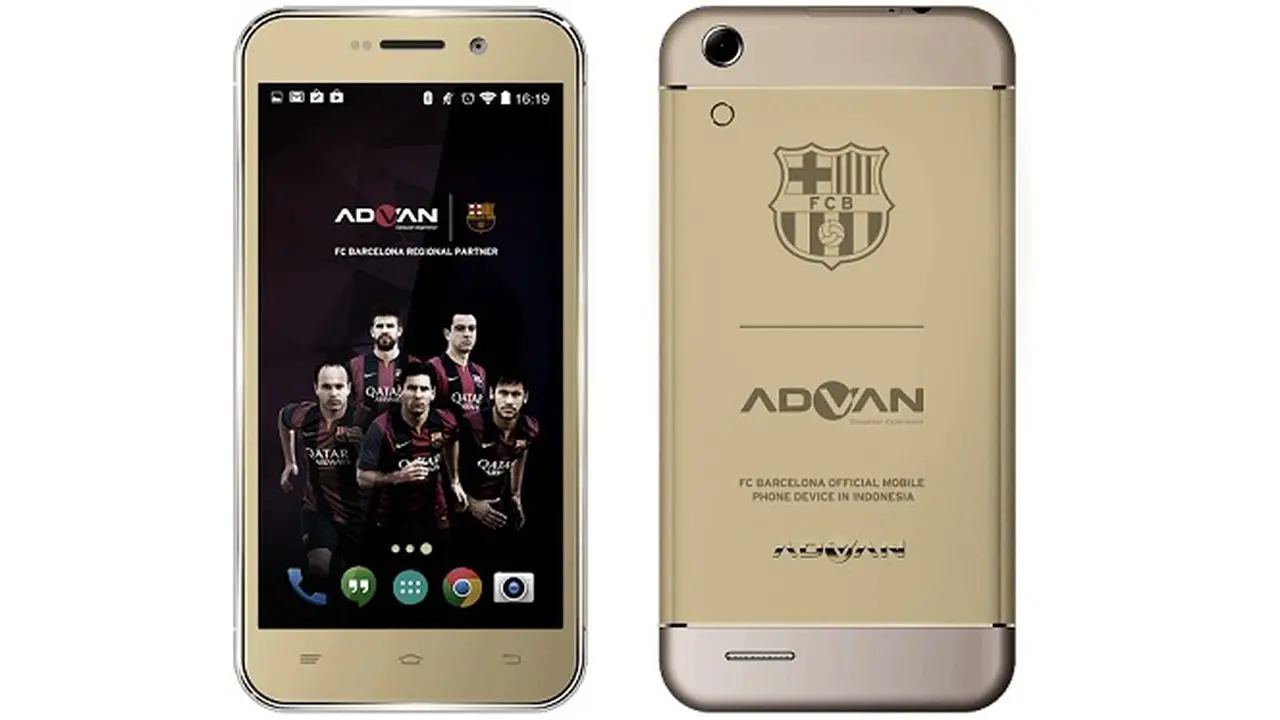 Tablet & Smartphone Advan Edisi Barca Resmi Melenggang