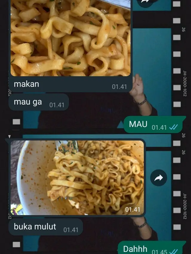 6 Chat Makan Virtual Bareng Pacar Ini Bikin Ngakak, Gagal Romantis