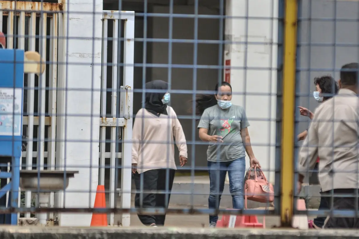 Suasana Wisma Atlet Kemayoran Pasca Temuan Kasus Covid-19 Varian Omicron