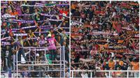 Persikmania dan Jakmania. (Doc Bola.com)