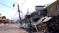 Gempa bumi besar berskala 8,2 skala Richter mengguncang pada kedalaman 10 km di Pantai Utara Chile atau 240 Barat laut Bombay, India pada Rabu (2/4) pukul 06.46 WIB 