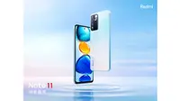 Smartphone yang disebut-sebut sebagai Redmi Note 11 Pro (Foto: Gizmochina)