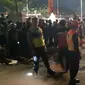 Daihatsu Sigra ditabrak kereta di Cibitung Bekasi. (Istimewa)
