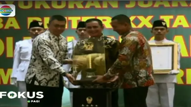 Kodim 0503 Jakarta Barat Juara Umum Pembinaan Teritorial ke-20