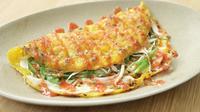 Resep crispy omelette ala Chef Devina Hermawan. (dok. Cookpad @devinahermawan)