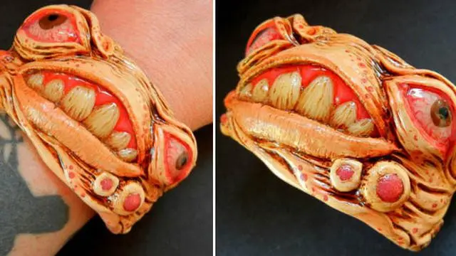 6 Gelang yang Dipakai Cewek Ini Absurd, Bentuknya Bikin Geleng Kepala