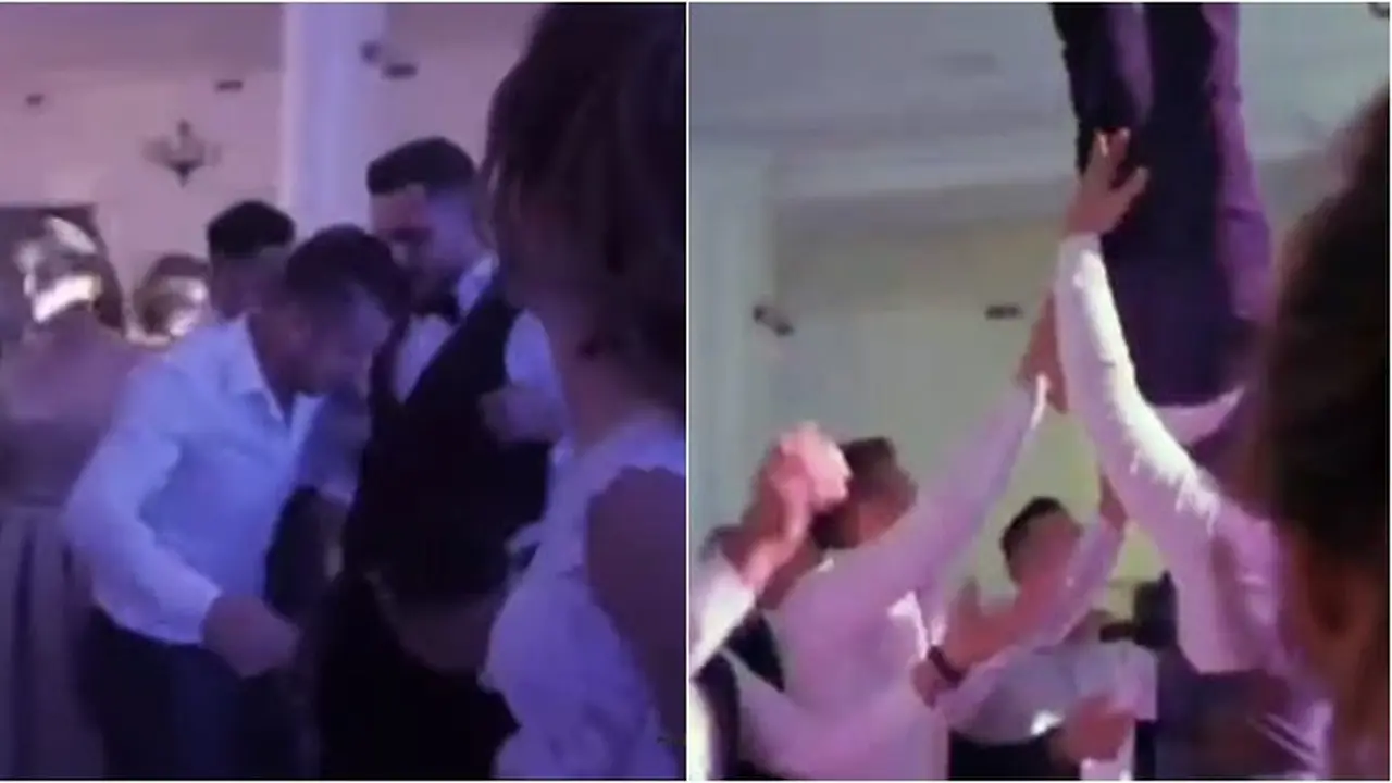 Gagal Ditangkap, Pengantin Pria Ini Alami Patah Tulang Usai Dilempar Groomsman