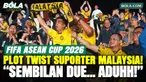 Suporter Malaysia sempat bersorak setelah Harimau Malaya menang 6-0 atas Singapura dan mengira tiket final FIFA ASEAN Cup 2026 sudah dalam genggaman. Namun, kemenangan Timnas Indonesia 9-2 atas Bangladesh mengubah segalanya. Simak momen suporter Mala...