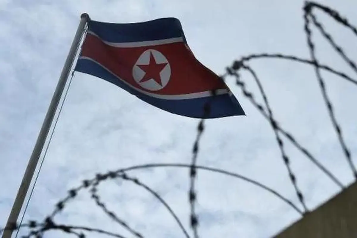 Bendera Korea Utara (AFP PHOTO)