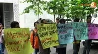 [VIDEO] Tuntut Selamatkan Aset Negara, Mahasiswa Demo DPRD Sumut