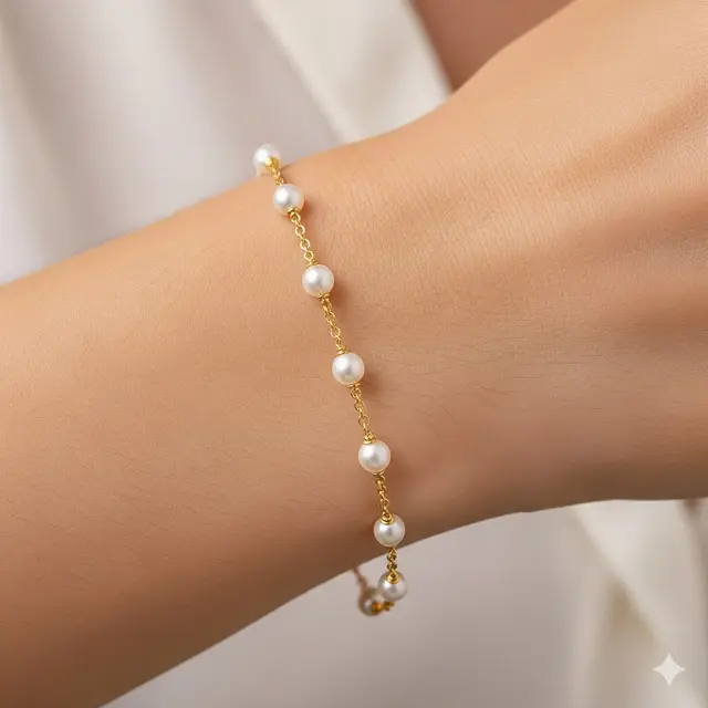 Gelang dengan Mutiara Mini