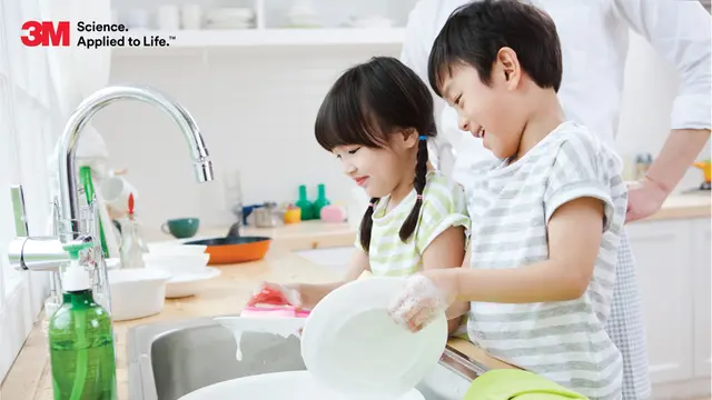Mencuci piring/dok. 3M
