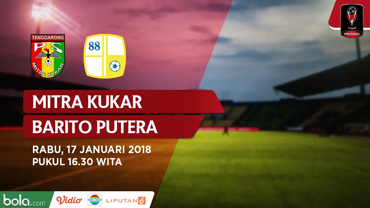 Mitra Kukar Vs Barito Putera