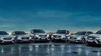 Jajaran produk mobil listrik Mercedes (MBDI)