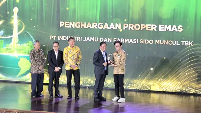 Sido Muncul Kembali Raih PROPER Emas, Irwan Hidayat Ukir Green Leadership PROPER Keempat