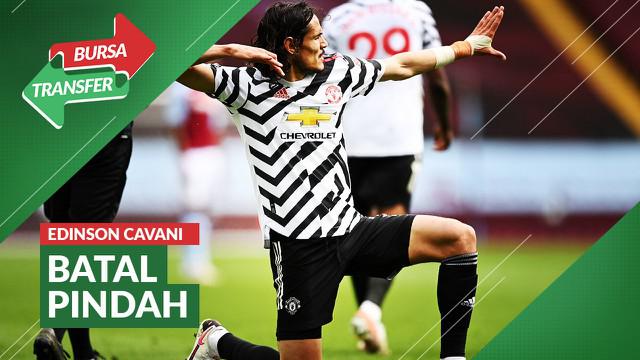 Berita video bursa transfer, Edinson Cavani memutuskan untuk perpanjang kontrak dengan Manchester United