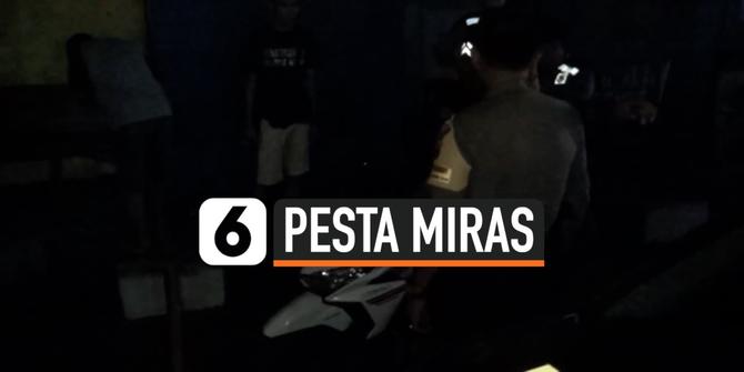 VIDEO: Polisi Menangkap Puluhan Remaja Tengah Berpesta Miras