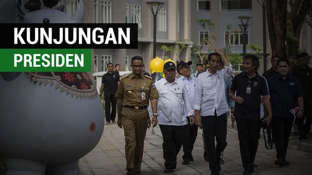 Berita video kunjungan Presiden Republik Indonesia, Joko Widodo (Jokowi) ke wisma atlet untuk Asian Games 2018 pada Senin (26/2/2018).