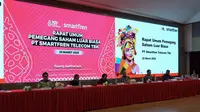 PT Smartfren Telecom Tbk. (Perseroan)  mengumumkan hasil RUPST dan RUPSLB telah menyetujui rencana penggabungan usaha dengan PT XL Axiata Tbk. (Dok: Smartfren)