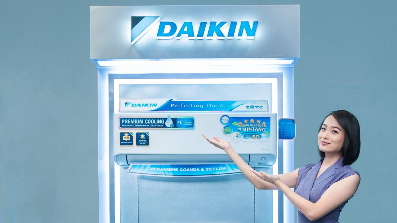DAIKIN ZETA Inverter: AC Rumah Hemat Listrik yang Nyaman dan Peduli Kesehatan 